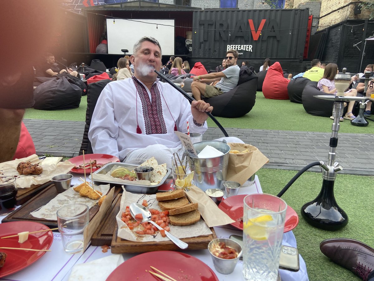 nntaleb's tweet photo. One needs special training to go drinking with Ukrainians. https://t.co/Vh90wC8dIq
