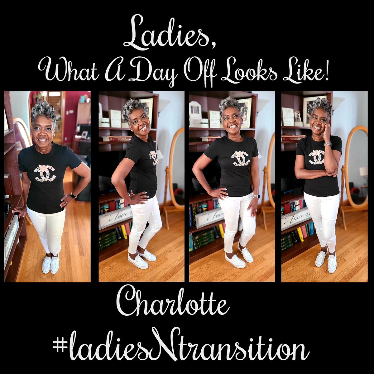 LNtransition's tweet photo. Ladies, 

Who is never excited about a day off. No work, no school, no stress, just a whole day for you to relax, do chores or absolutely nothing. 
If you are off today, enjoy it! 

Charlotte 
#ladiesNtransition https://t.co/uYZoyI5nBH