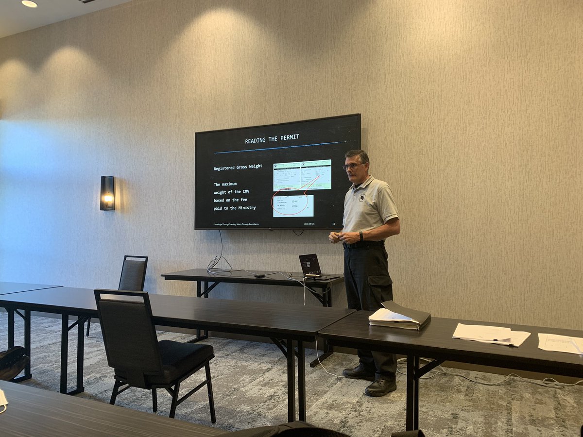 We are out of town today teaching Commercial Vehicle Safety to a great group of professional drivers. For more info on our safety seminars for your drivers contact us at info@tri-shield.ca or visit our website at tri-shield.ca