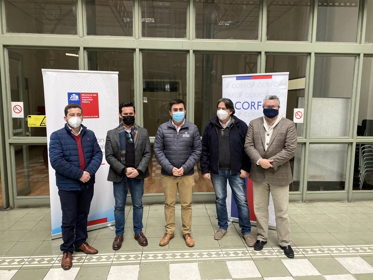 #FelizLunes Anunciamos en Linares programa “Desarrolla Inversión” instrumento <a href="/Corfo/">Corfo</a> financiado con recursos del #FNDR.
📌 Plazo para postular hasta el 24/09/21. Cofinanciamos hasta el 50% de total del proyecto con un tope de hasta $50 MM.
+ info: corfo.cl