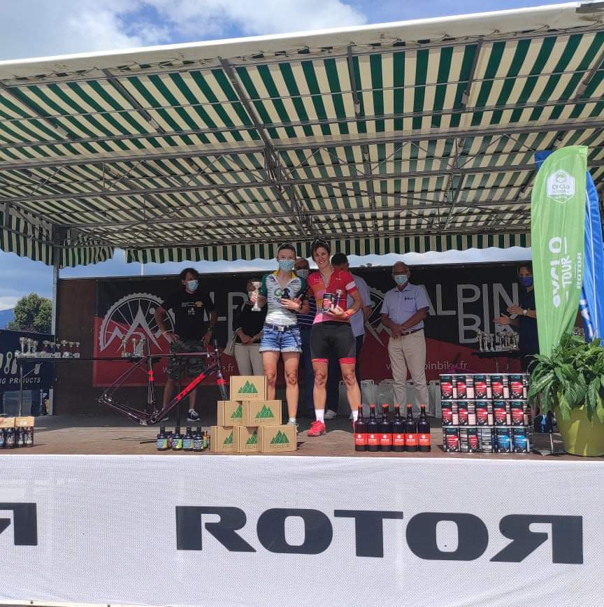 Participation de #femmeetcycliste_l_equipe à l'Alpin Bike à Annecy. <a href="/ROTOR_bike/">ROTOR_bike</a> @alternativsport