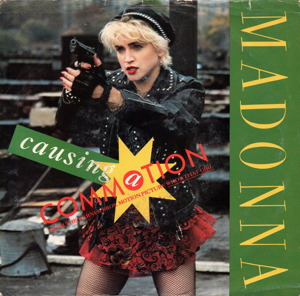 80sgrooves's tweet image. On this day in 1987, Madonna released the single Causing a Commotion from the soundtrack album to the film Who's That Girl. The song reached No. 2 on the Billboard Hot 100.

#80smusic #Madonna
