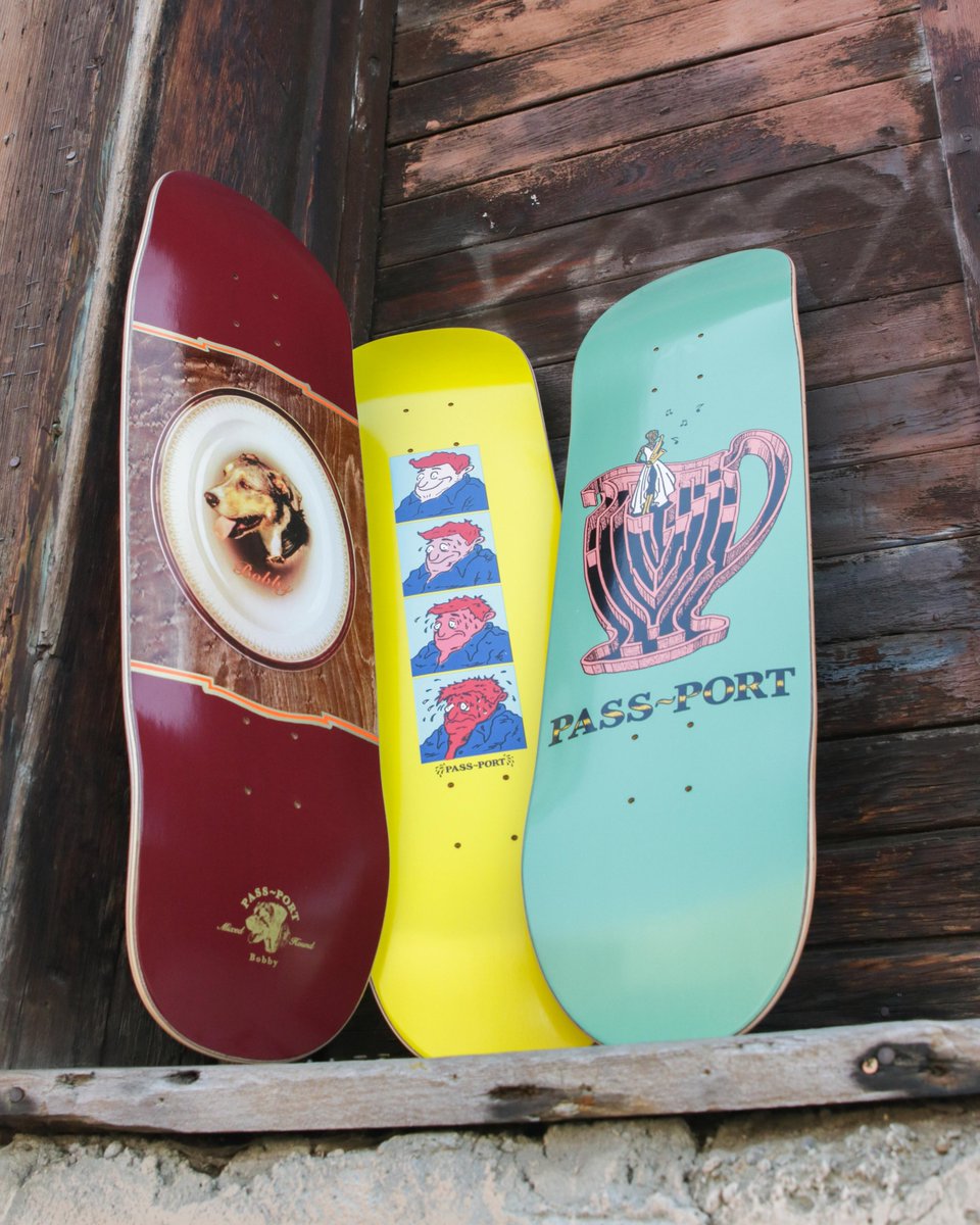 Get your Passports here! Passport Skateboards goods are stocked up.
tactics.com/passport/all/s…