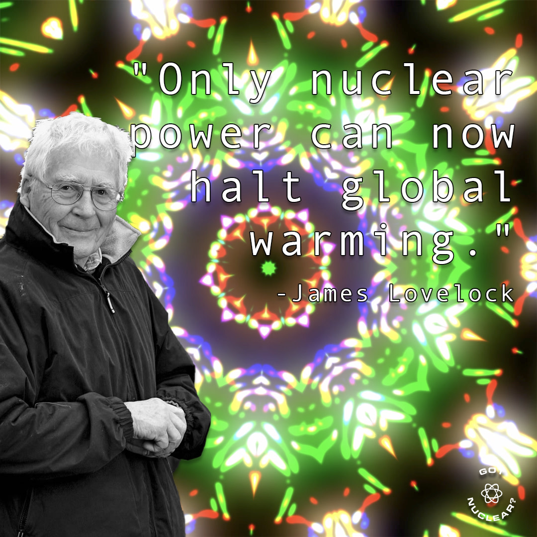 GotNuclear's tweet photo. Scientist and environmentalist James Lovelock agrees that nuclear is the key to fighting climate change in the energy sector. We must halt the use of coal!
#NuclearEnergyIsCleanEnergy #NuclearSavesLives #SaveNuclearsLife #NuclearEnergy #NuclearPower #CleanEnergy #ClimateChange https://t.co/yRSrtFzjCU