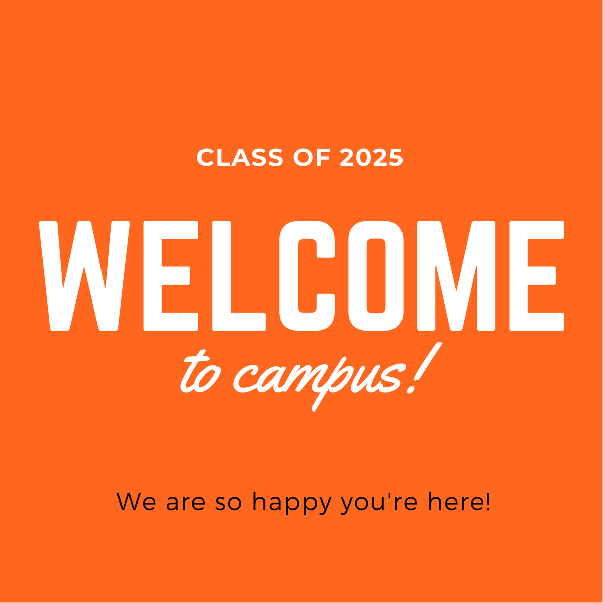 oxycareers's tweet photo. Welcome to all of our brand new Tigers! We can't wait to see you around campus and at our events. https://t.co/cRi2ALTgAs