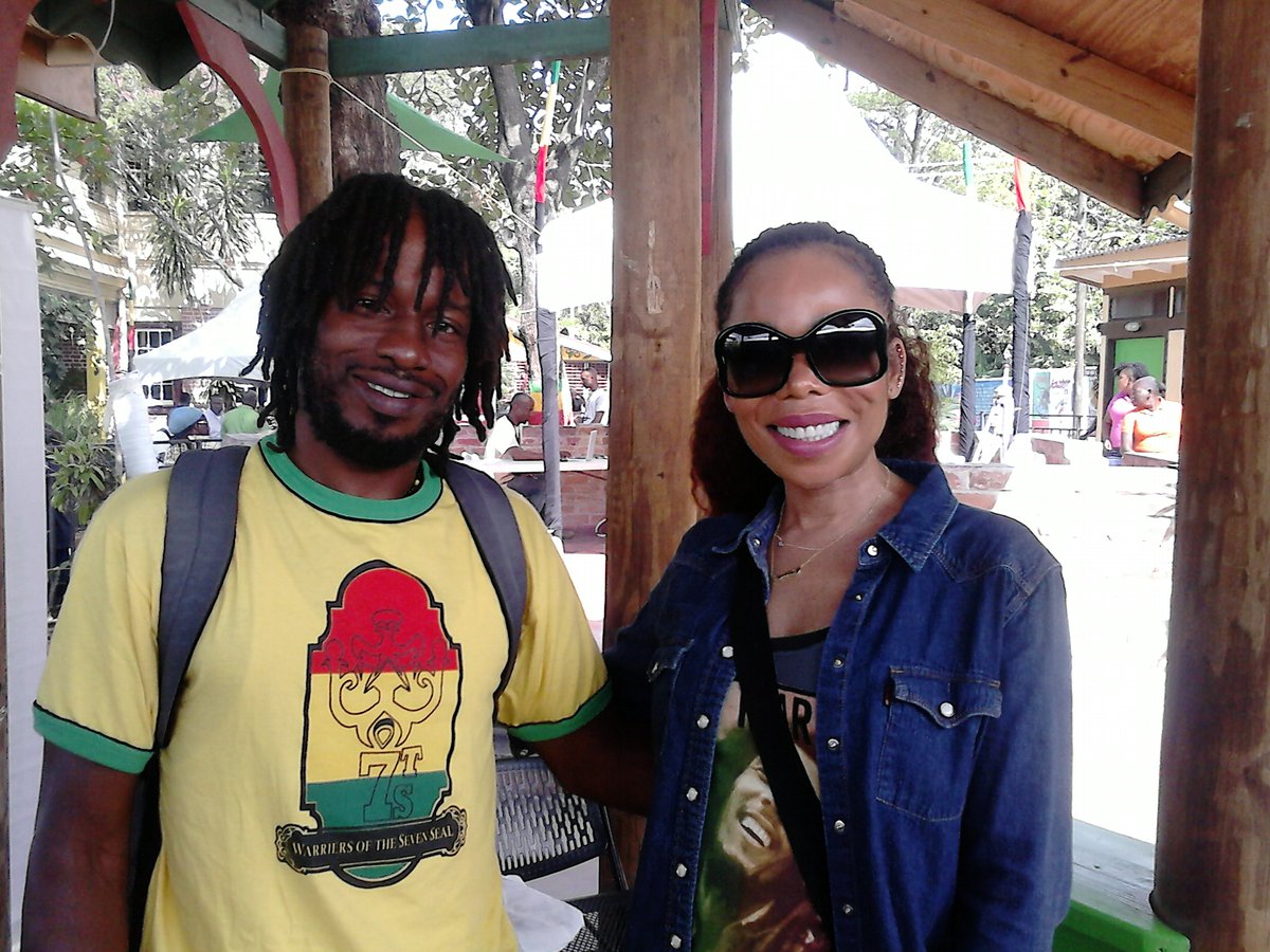 Happy🌍strong from the warriers empress <a href="/cedellamarley/">Cedella Marley</a>