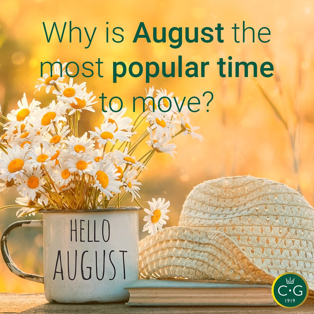 ClarkeGammon's tweet photo. August has been the most popular moving month for the past twelve years, with one third choosing to buy or sell in summer. 

If you’re planning to start your property journey before the change in season, contact us at: https://t.co/O6ASGNGeK6

#clarkegammon #surrey #hampshire https://t.co/N9FvXXTbkq