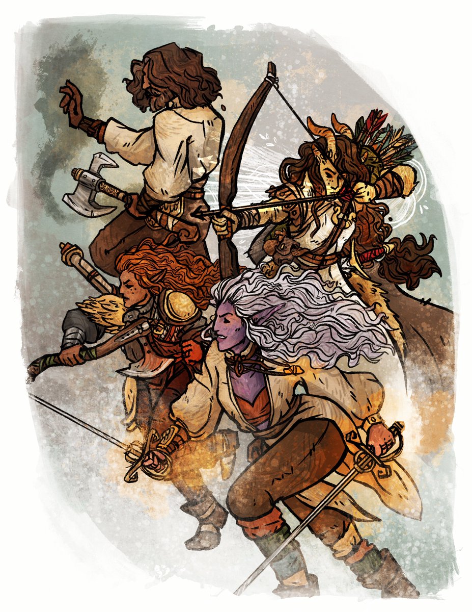 SaraZunda's tweet photo. 🧡✨Hello #VisibleWomen ! My name is Sara Zunda and I'm a professional illustrator in new England. I focus on fantasy adventure and story book style illustrations!

☀️ Site: https://t.co/liv3IgdoCZ
🧡 Insta: https://t.co/2aD7c727ho
✨ Patreon: https://t.co/Bl46vUWYow https://t.co/6njGdPSDgw