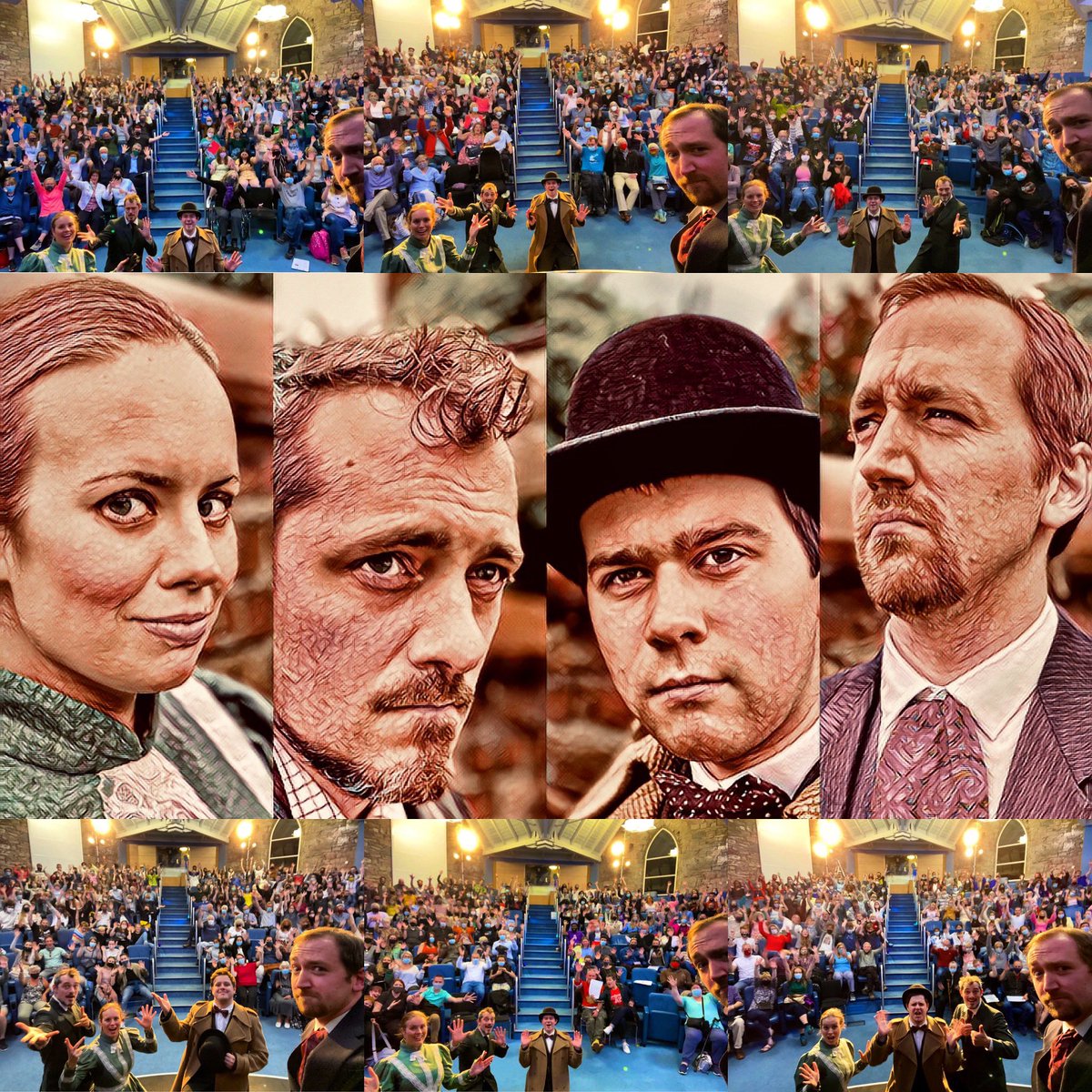 HighlySuspectUK's tweet photo. ‘A Highly Suspect Murder Mystery’ at the 2021 @edfringe STATS!

Over 900 super sleuths joined us over six days to solve the Death of the Great Detective.

They formed 187 teams to crack the case.

63 limericks were written to commemorate the event.

#edfringe2021 @theSpaceUK https://t.co/xsmiSSXBk5