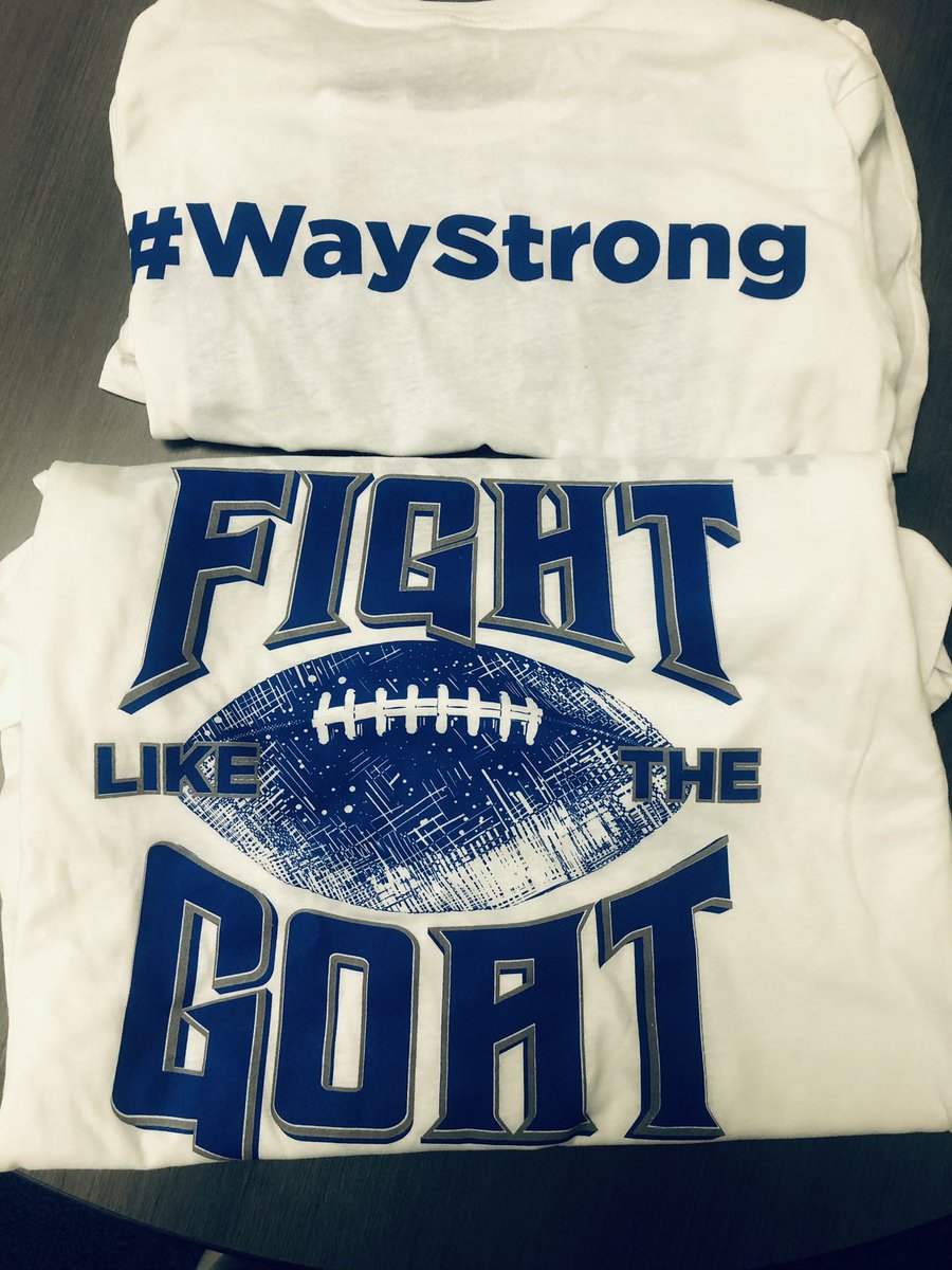 HDarbyAthletics's tweet image. @DarbyGridiron @DarbyFans @Hilliard_Darby @HDABoosters @HDarbyFootball We are selling #waystrong t-shirts in the athletic office for $10. Proceeds go to the Way family.