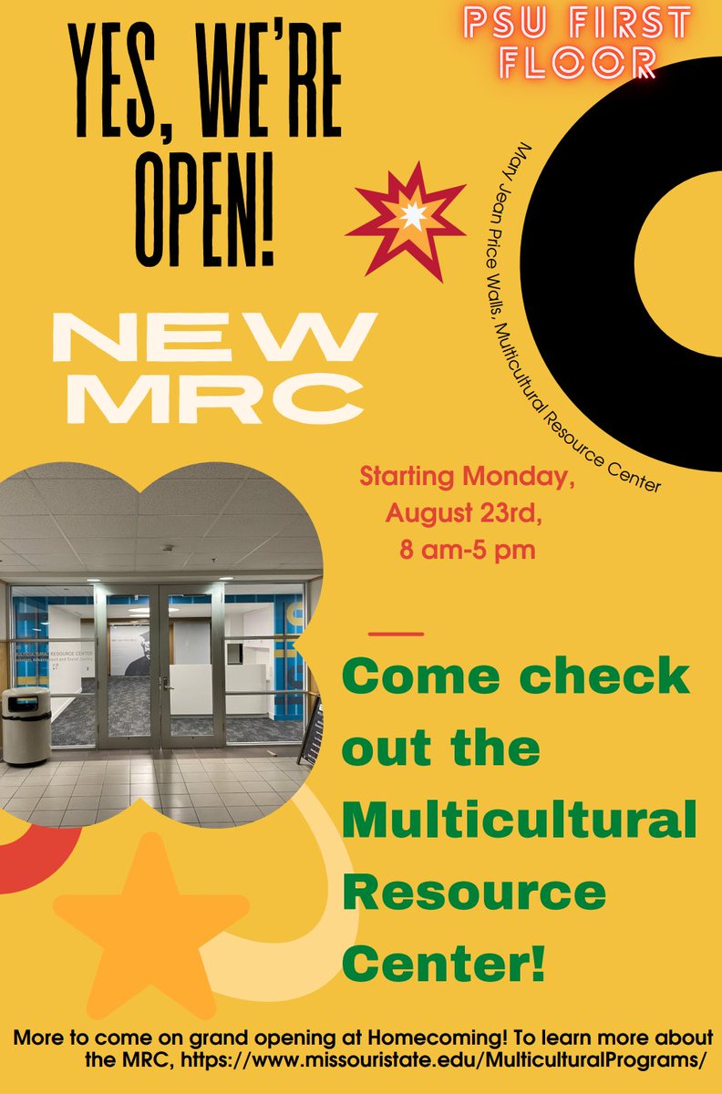The new Multicultural Resource Center is open!