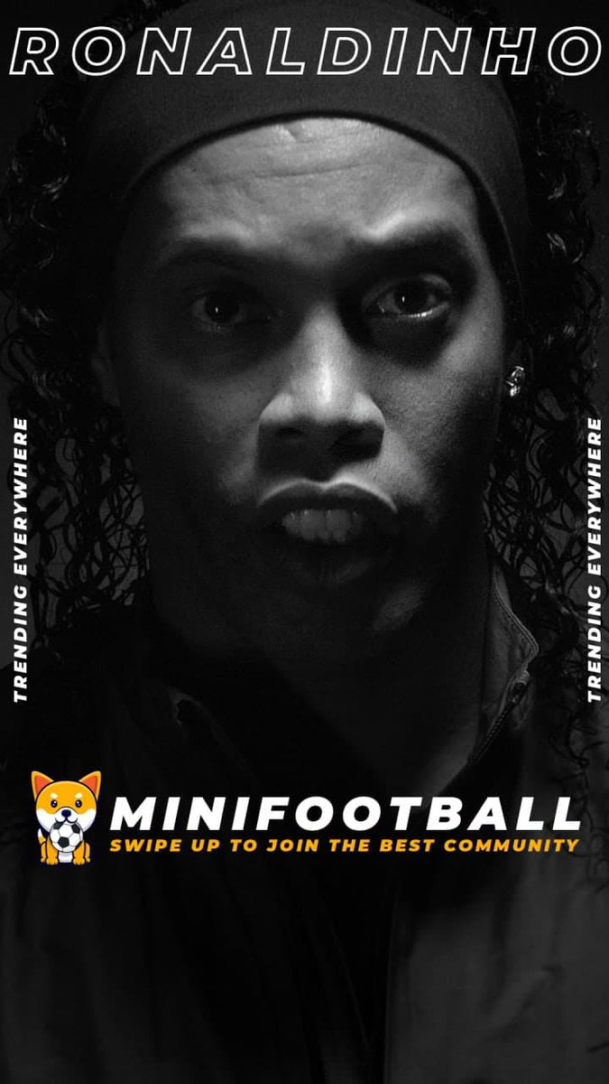 minifootballeth's tweet photo. Soccer ⭐ Legend Endorsment 
The legend @10Ronaldinho himself posted about us on instagram.

WAIT ! There is more.

We will be giving away Signed Jersey's from him + Soccer ⭐ Card. https://t.co/udEBMByPax