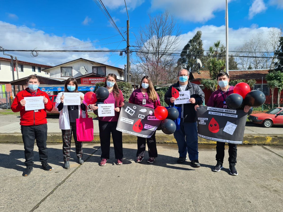 TMLosLagos's tweet photo. #TecnologosMedicos al Código Sanitario #AlertaTM #AlertaBurdeo #RioNegro @colegiotmchile https://t.co/3Z7djOuX8s