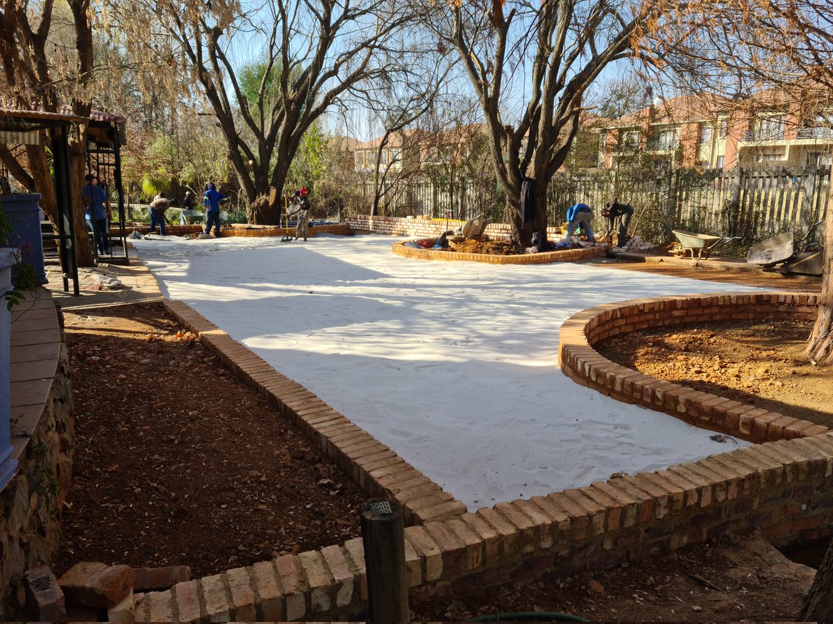 Beach almost complete ! <a href="/thesocialgrill/">TheSocialGrill</a> getting ready for summer 🚀🚀🚀