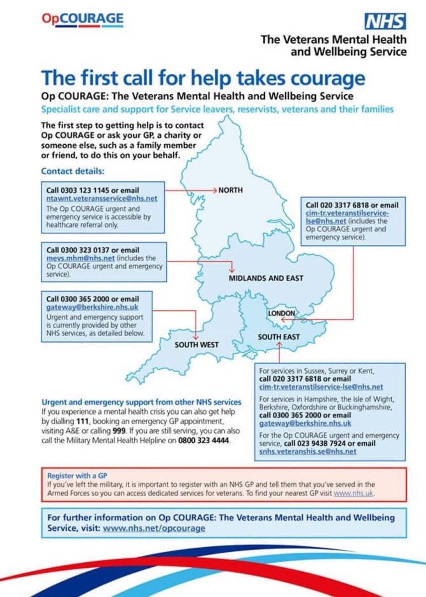 The first call for help takes #Courage for those that need it check out #OpCOURAGE #veterans #MentalHealthMatters @NHSEngland @FiMTrust