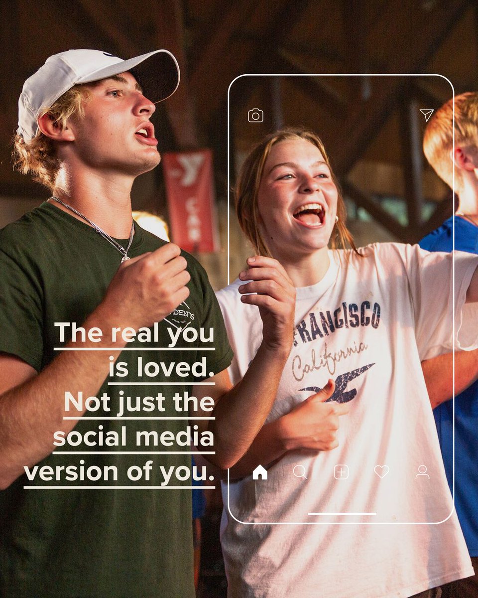 God wants the REAL you--not just the version of you that gets posted on social media. He made you, and He LOVES you unconditionally!!