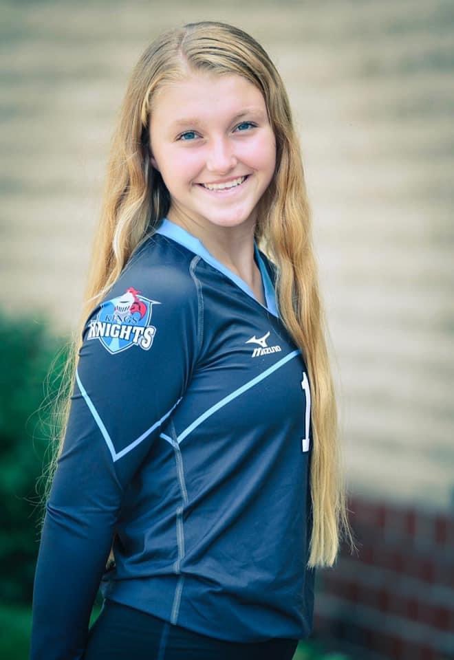 Kings Volleyball (@kingsvball) on Twitter photo ECC PLAYER OF THE WEEK
Abby Yoder, a sophomore setter, has led the Knights throughout a very successful preseason. She has shown incredible leadership on the court as well as leading the team statistically in assists, kill efficiency, and serving. <a href="/kingsathletics/">Kings Athletic Department</a> <a href="/AbbyYoder11/">Abby Yoder</a> ECC PLAYER OF THE WEEK
Abby Yoder, a sophomore setter, has led the Knights throughout a very successful preseason. She has shown incredible leadership on the court as well as leading the team statistically in assists, kill efficiency, and serving. <a href="/kingsathletics/">Kings Athletic Department</a> <a href="/AbbyYoder11/">Abby Yoder</a>