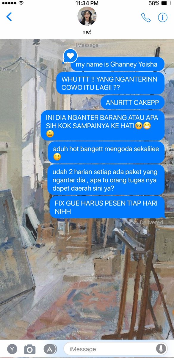 coretanbees's tweet photo. 「 Mas, kok nganterin paketnya sampai ke hati saya juga sih ? 」
.
.
.
Doyoung AU x Oc
☆ #beespage https://t.co/X27So63YFB