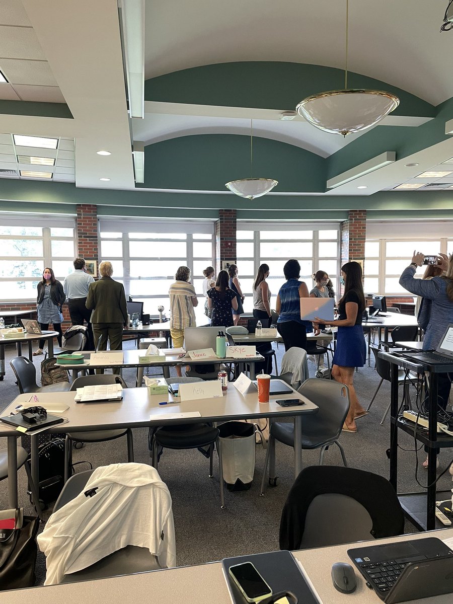 Danielson Gallery Walk at New Teacher Orientation <a href="/WallHSKnights/">WallHSKnights</a>