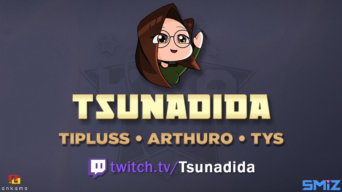 .@Tsuna_dida est de retour au KSA !

Venez l'encourager avec ses coéquipiers <a href="/TiplussD/">Tipluss Dofus</a>, <a href="/GlArthuROOW/">Arthur</a> et <a href="/Pas_Tys/">Tys_BC</a> 👐