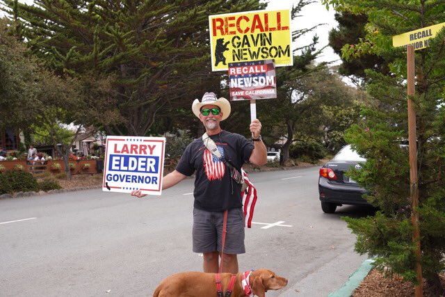 larryelder's tweet photo. In the heart of liberal Carmel by the Sea

https://t.co/mnvU6rOkTD

#RecallGavinNewsom
#WeveGotAStateToSave https://t.co/5lIgZWOWXr