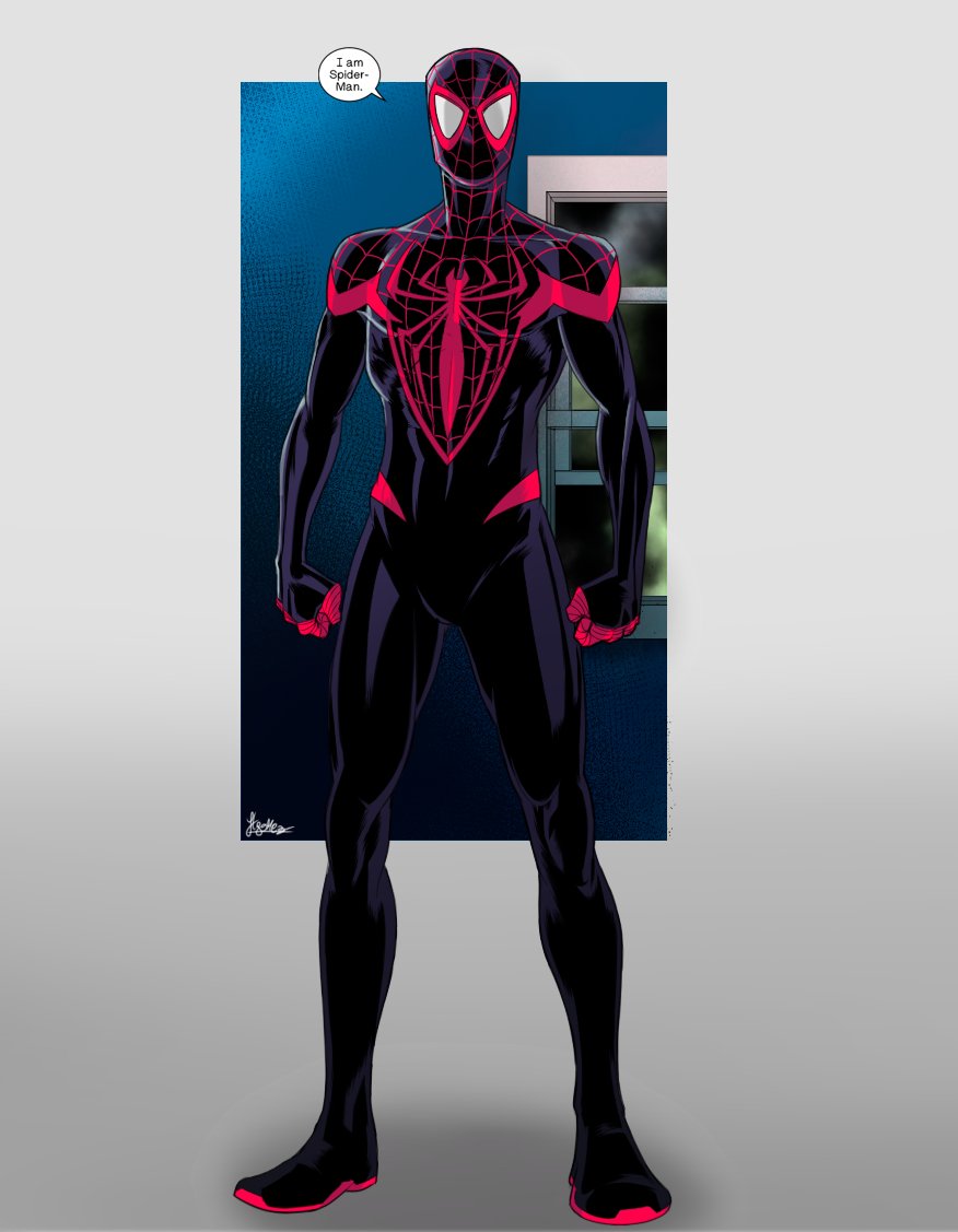RT @SpiderWitHyphen: Miles Morales, the Spectacular Spider-Man. https://t.co/6pzIzI4741