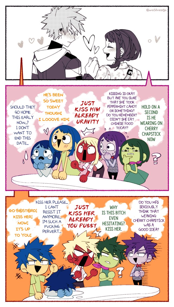 uraS2rockga's tweet photo. #kacchako
prompt: AU
Inside Out AU!😊 https://t.co/U7AduRFx2y