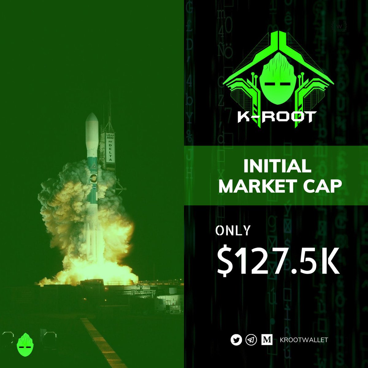 Block_Flash's tweet photo. #KROOT Cross-Chain Wallet @krootwallet 

Aims to be the most trusted, secure, decentralized, compatible wallet in the KCC ecosystem

It’s offering an one for all wallet with many DeFi like staking &amp; farming &amp; fund transfers on KCC &amp; cross-chain. 

DYOR ⚡️ @krootwallet IDO soon 🧐 https://t.co/hvsr4esFan