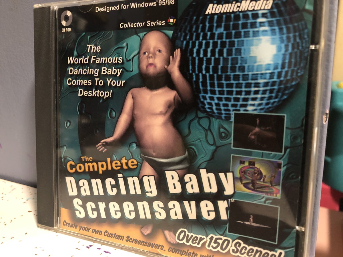 Retro_Brandon's tweet photo. 🤣🤣🤣 I’ve stumbled upon a relic from the 90’s. That’s right kids, people used to pay money for trendy screensavers for their 96’ Gateway Desktop Computer. https://t.co/rLklhIi8Da