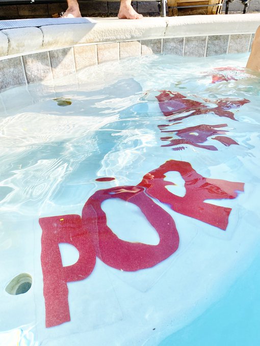 4 pic. Sunday Funday! ?? Casa de Wham Bam pool is baaaack! @WhamBam_Studios @rickylarkinlv @jadexvenus