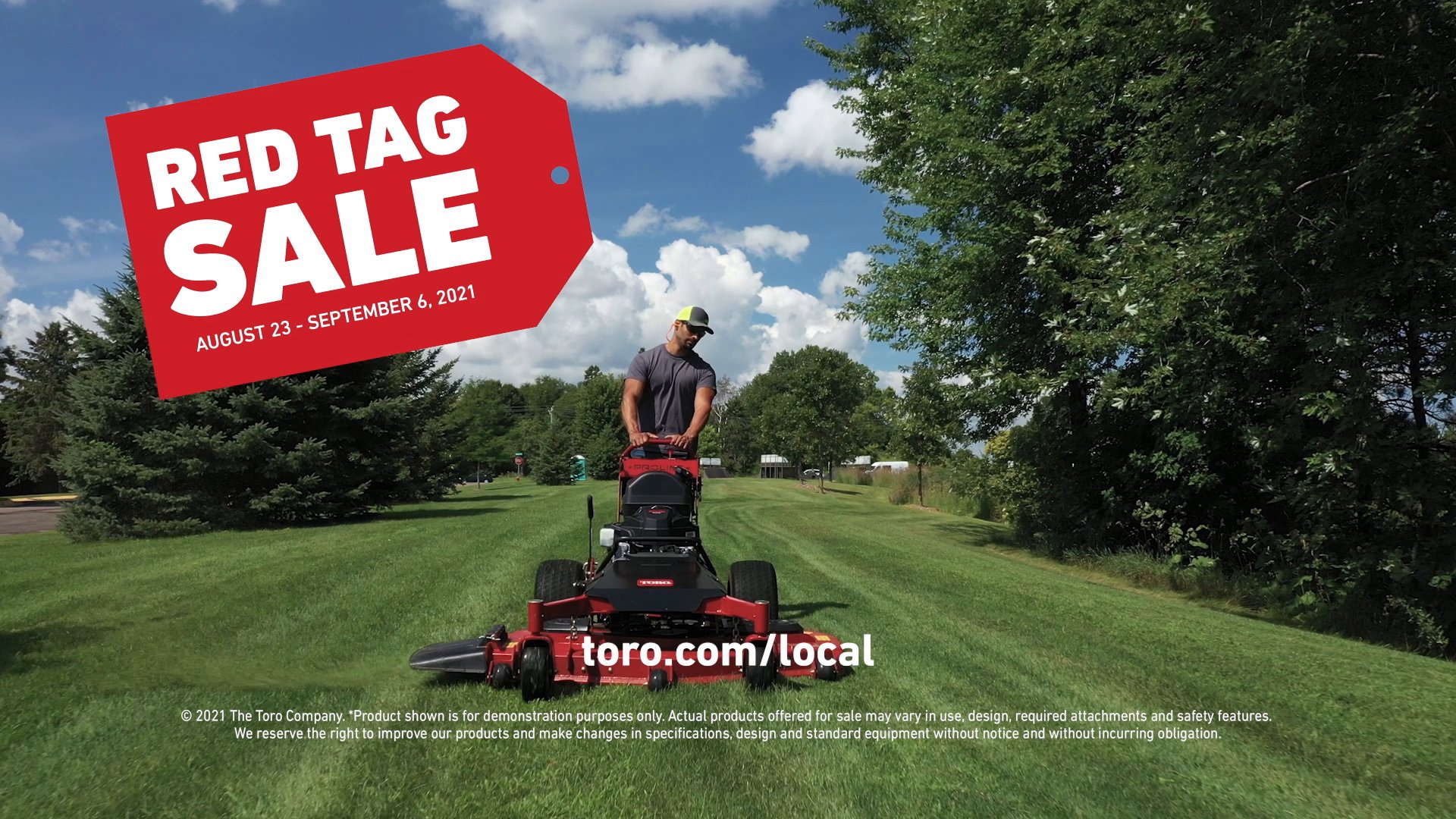 Toro on Twitter "Toro's Red Tag Sale is here! Now through Sept. 6