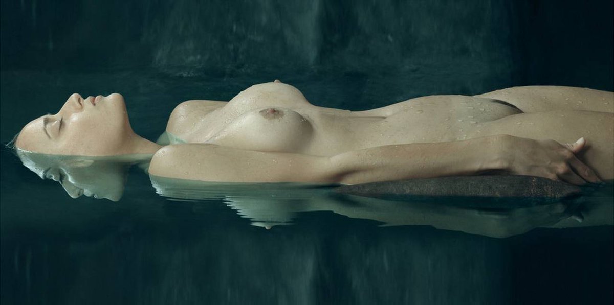 Photography I Like Nude in water By Albert Watson.
