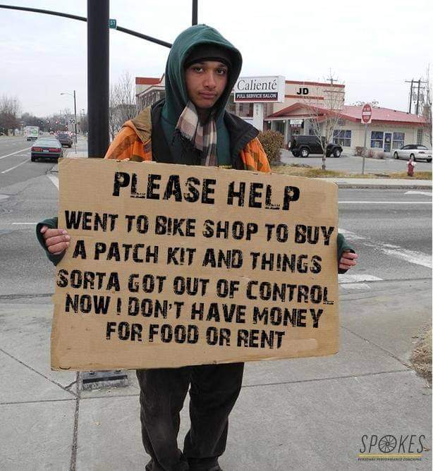 Cyclopunk's tweet photo. #cycling #cyclinglife #thestruggle https://t.co/NwUKp9mGyV