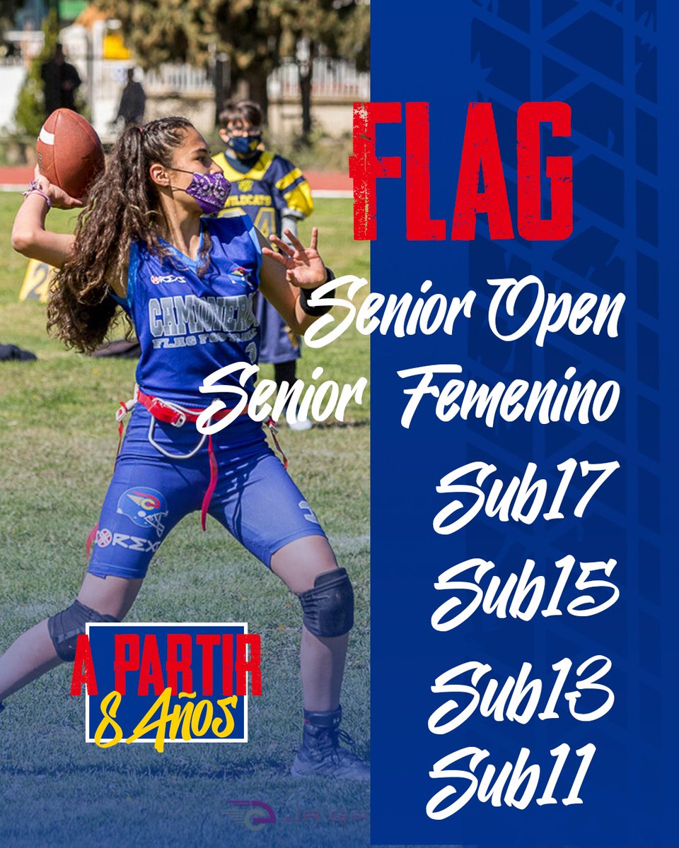 🏈 Training Camp Camioneros de Coslada
📅 4 de Septiembre de 2021
⏰ de 10:30 a 14:00 y 17:30 a 20:30
🏟️ Polideportivo Valleaguado 

Quieres probar un deporte diferente??
Inscribete aqui 👇🏻👇🏻👇🏻
camionerosdecoslada.com/trainingcamp