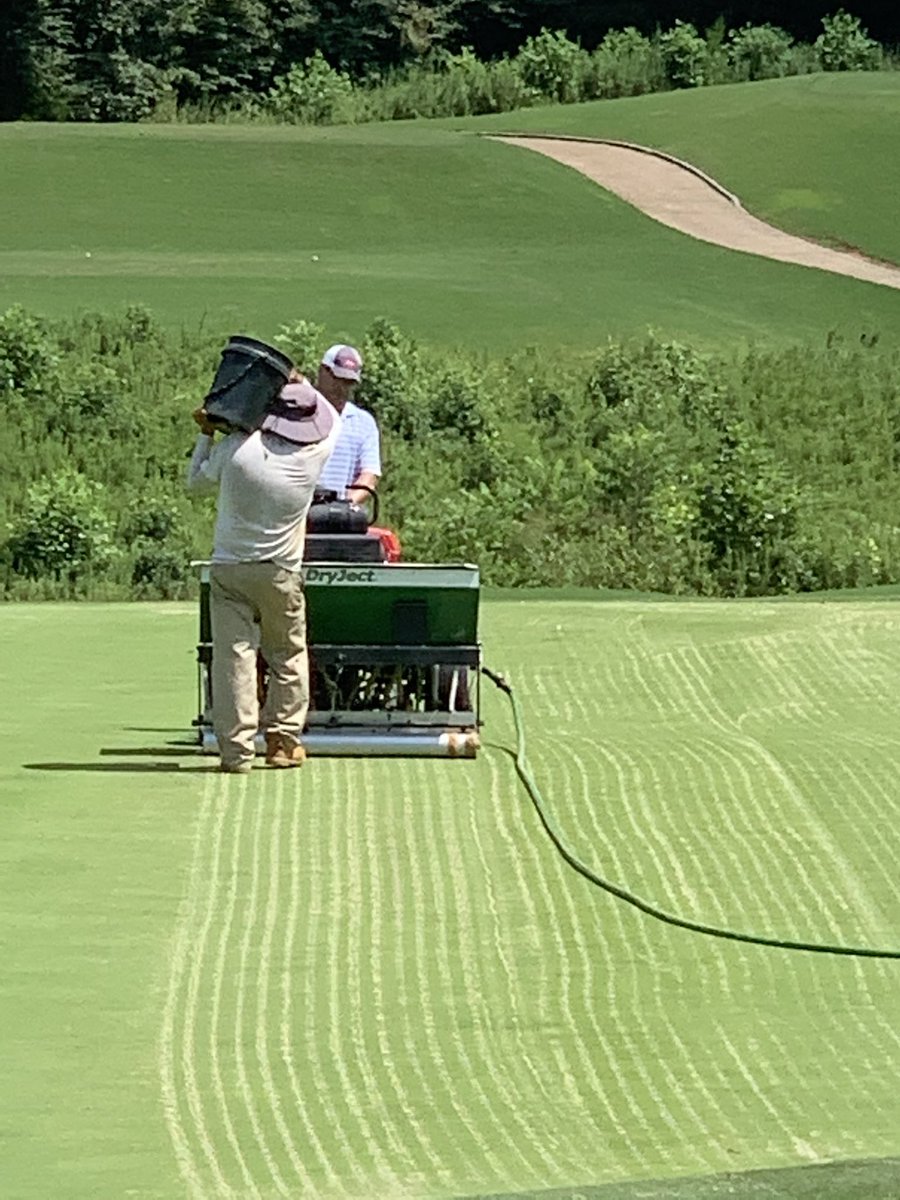TurfPalmetto's tweet image. The boys are crushing Reunion CC in GA. Big thanks to this hard working crew.