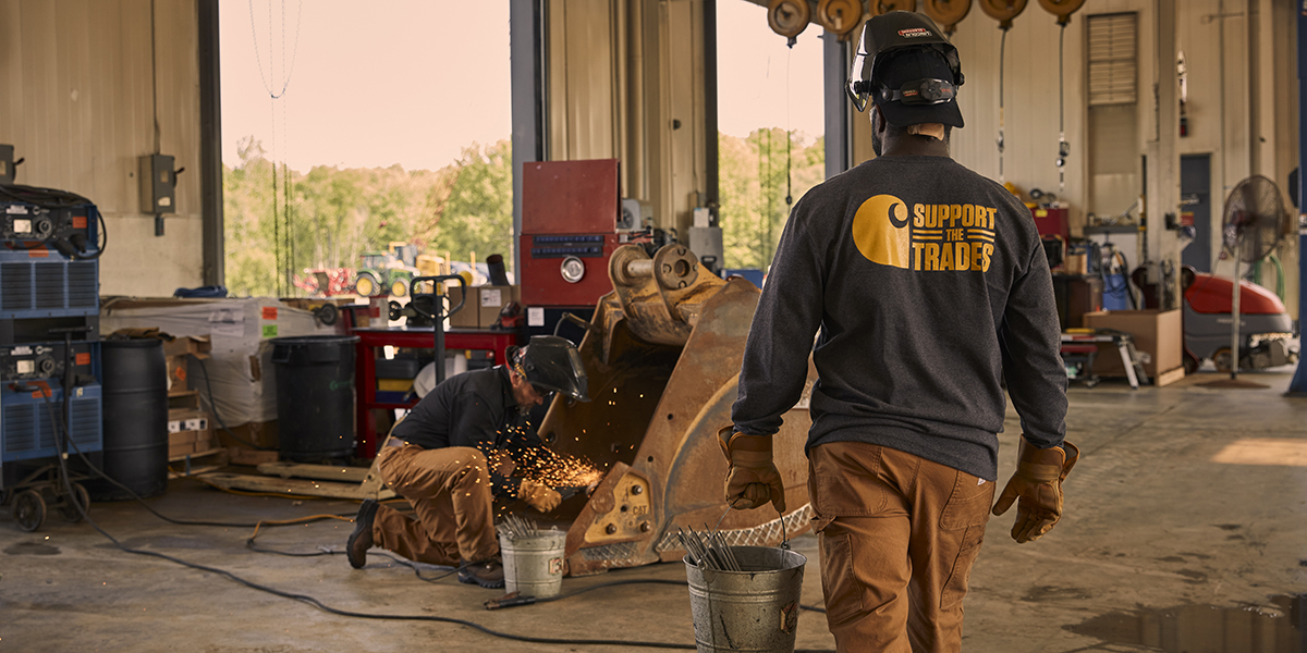 We're teaming up with @tractorsupply &amp; @skillsusa to help close the skilled trades gap. Proceeds from every shirt sold from our brand new #SupporttheTrades tees will be donated directly to #SkillsUSA, available exclusively at TSC starting today: bit.ly/3jcEfwW
