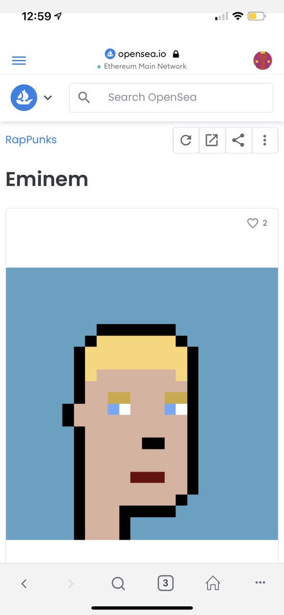CryptoJoe10k's tweet photo. Do I buy this #Eminem #RapPunk? https://t.co/49sR7Tcgk7