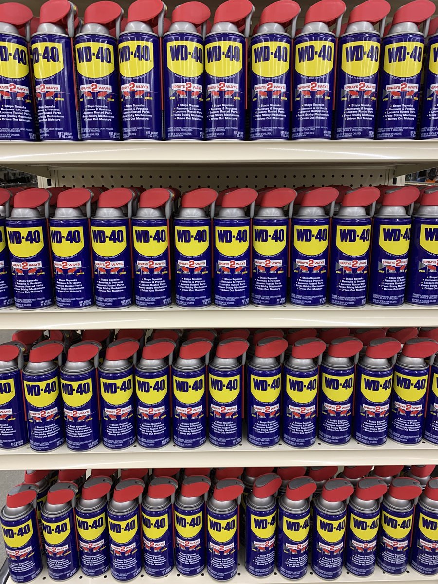 MyRunnings's tweet image. Over 2,000 uses around your home, farm &amp;amp; ranch including removing crayon stains - WD-40. Get 11 oz can with smart straw for just $3.92.  

Let&apos;s Get to Work - #Runnings!

#todolist #projectlist #essential
