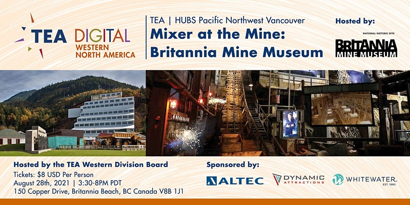 alteconline's tweet image. Altec will be attending local #ThemedEntertainmentAssociation event, Mixer at the Mine: Britannia Mine Museum on August 28th. We look forward to seeing everyone in person and supporting attractions near our head office! @TEA_Connect #sponsor

🎟️ ow.ly/9qOn50FWvnL