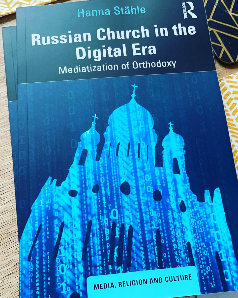 Today is a very special day. My book “Russian Church in the Digital Era: Mediatization of Orthodoxy” has been published with @routledgebooks. Many thanks to @foldenburg and @bxlmax for having given me the support and freedom I needed to finish the book #russianchurch