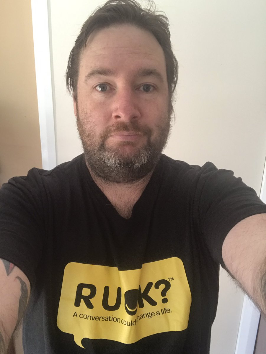 All ready for <a href="/ruokday/">Old R U OK? account (please use @ruokanyday)</a> on the 9th of September. Remember a conversation could change a life any day of the year.