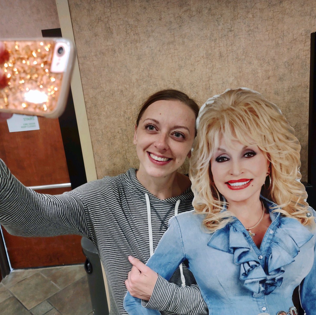 KMDeems's tweet photo. Thank you for making my whole life, @DollyParton 🥲🤟🏼 https://t.co/gRKrasdAmK
