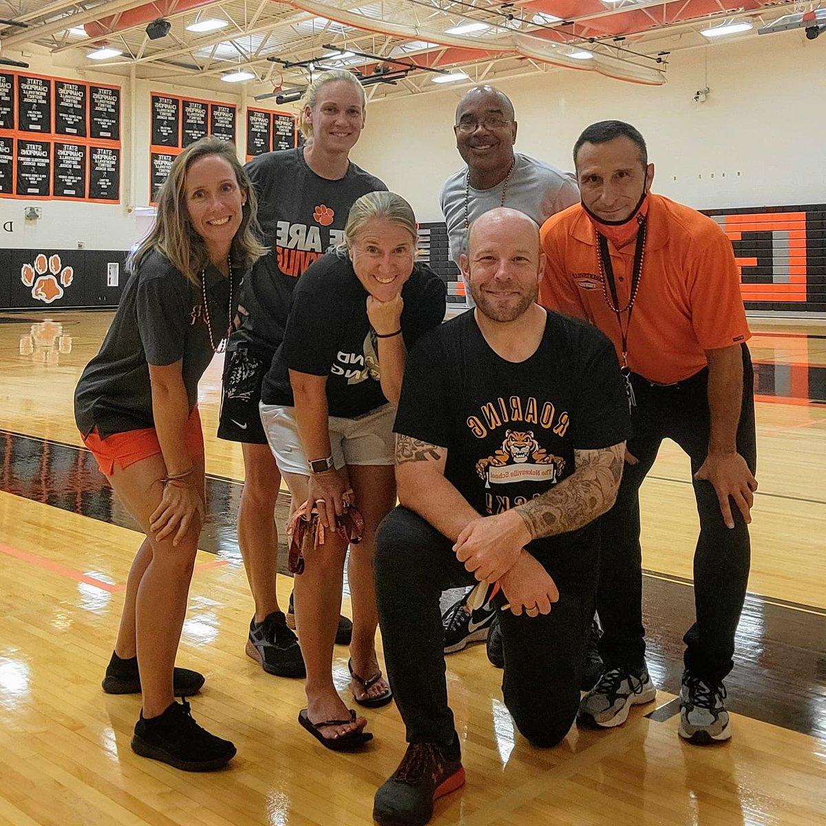 toushaPE's tweet photo. We are proud to be your Brentsville Phys Ed Team!  1st day was awesome!  We can't wait to get after it with our students. #bdhsphysed #readytoroar  #physicaleducation #DreamTeam https://t.co/bv8v2ZaYPf
