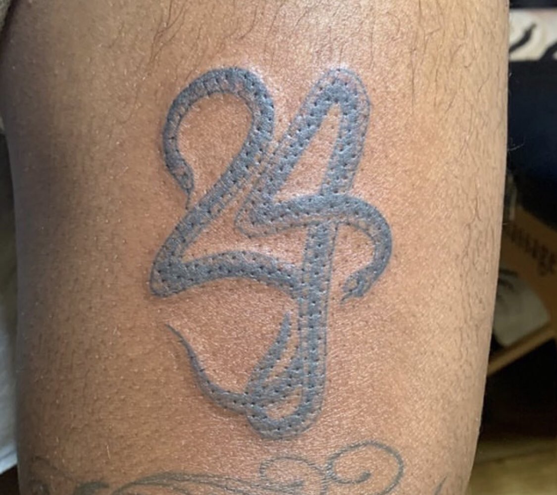 Twenty Four24 Number Tattoo Designs  Tattoos with Names  Name tattoos  Tattoo designs Tattoos