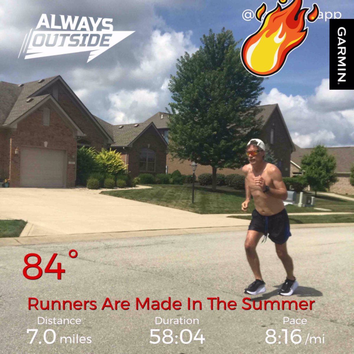 RobRueff's tweet photo. Yeah another hot one out there today #runchat #runnersaremadeinthesummer #sharethejourney #timetofly #trainhard #mrm21 #mambamentality #grit #tcb #ironstrength #betonyourself #marathontraining #beatyesterday #aimhigh #commit #driven #determined https://t.co/BSGqcL2PGt