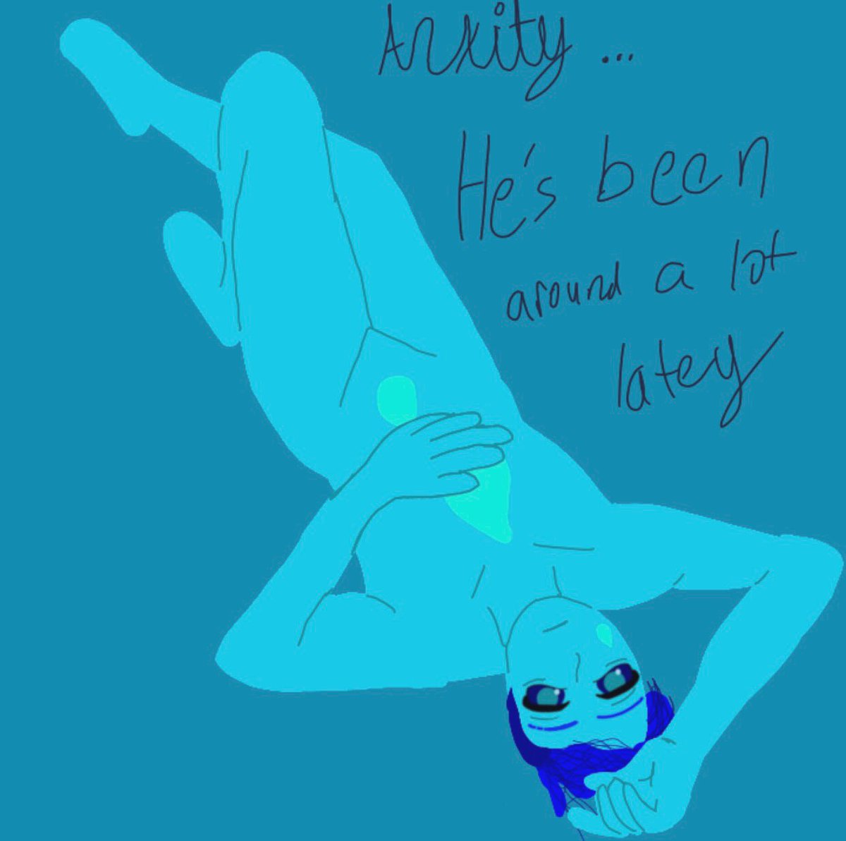 Nobody_Cherry's tweet photo. I’ve been feeling anxious a lot lately…. Man my life is crumbling little by little. It makes me anxious even more https://t.co/jCSObxDQFm