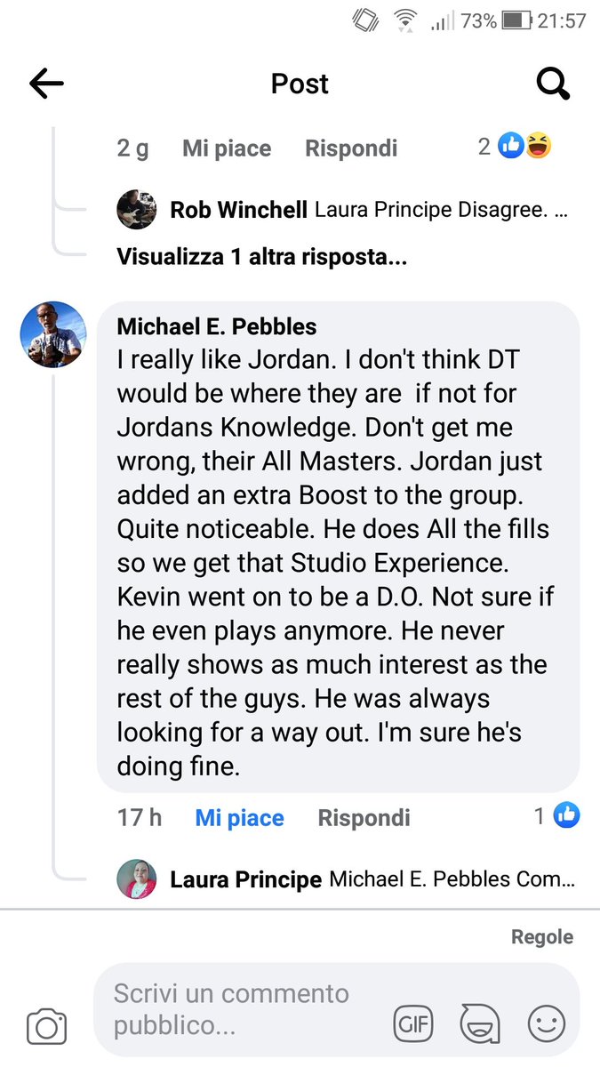 Laura79Rocks's tweet image. #kevinmoore
#keyboardmaster
#mikeportnoy 
#drummaster
#exdreamtheater 
#facebookgroups 
#annoyingpeople 
#thinkbeforeyouspeak 
#doorbellplayer