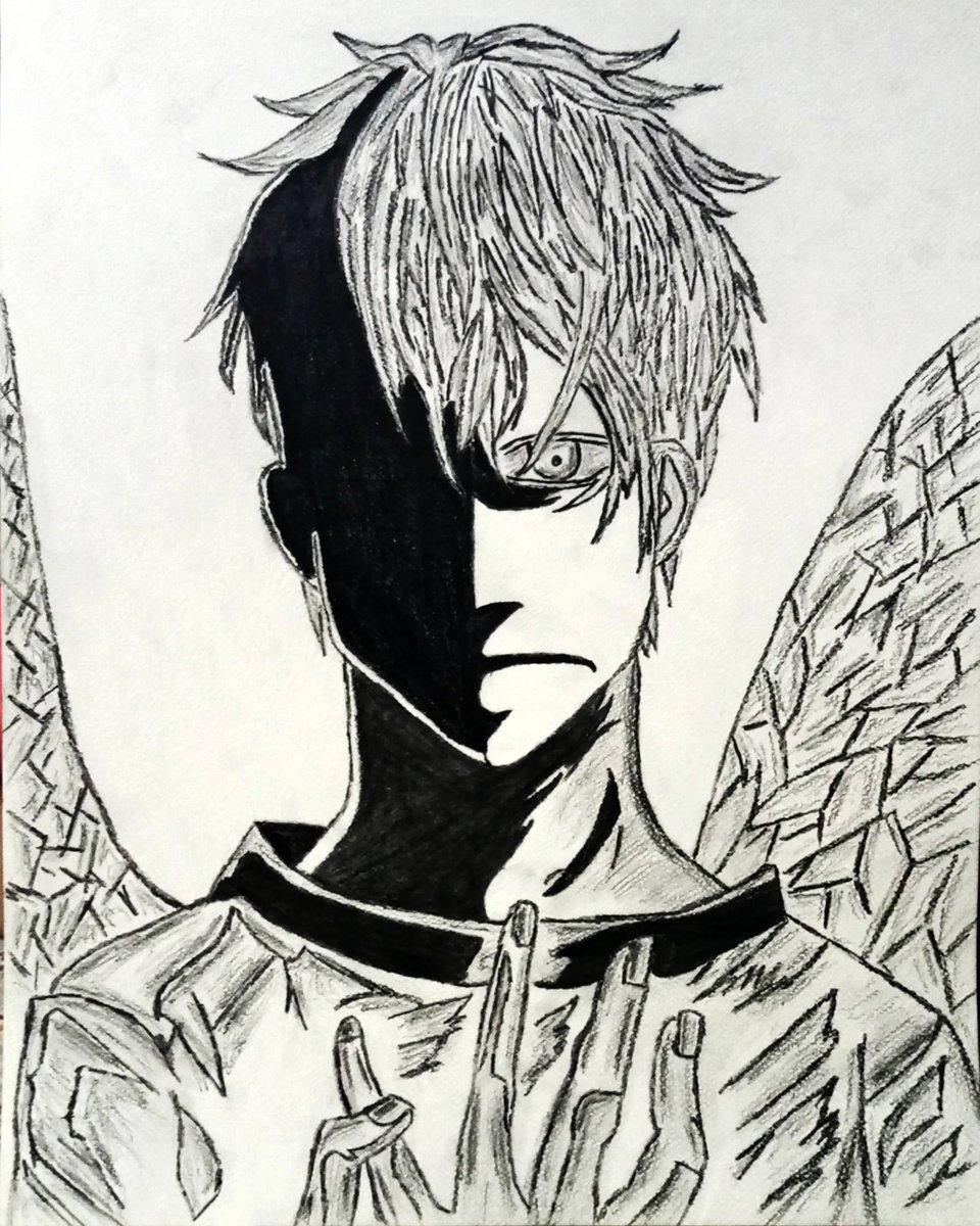 Sultan114c's tweet image. Can u tell the anime character name by just his fingers??
Btw drawn by me