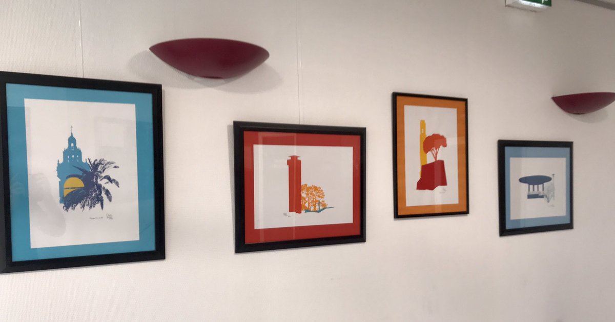 SteMarieGuilers's tweet photo. 🖼 Nouvelle expo au collège !

Après « Antarctique » l’année dernière, le #collège a la chance d’accueillir une nouvelle expo pour la rentrée. 

Des œuvres d’Olivia MILON, artiste en résidence à #Guilers : 30 peintures, gravures, BD accrochées dans l’établissement.

Merci à elle! https://t.co/svmZ4mlzkK