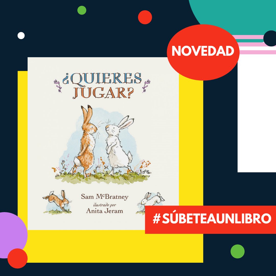 PlazayJanesCol's tweet photo. #SúbeteaUnLibro SI YA CONOCES a la Liebre color de avellana en “Adivina cuánto te quiero”, TE VAS A ENAMORAR en la historia “¿Quieres jugar?” con la liebre de la montaña nublada. #NOVEDAD que llega a Colombia gracias a #Kókinos #FILBoDigital2021 https://t.co/G5SGGV2pVX
